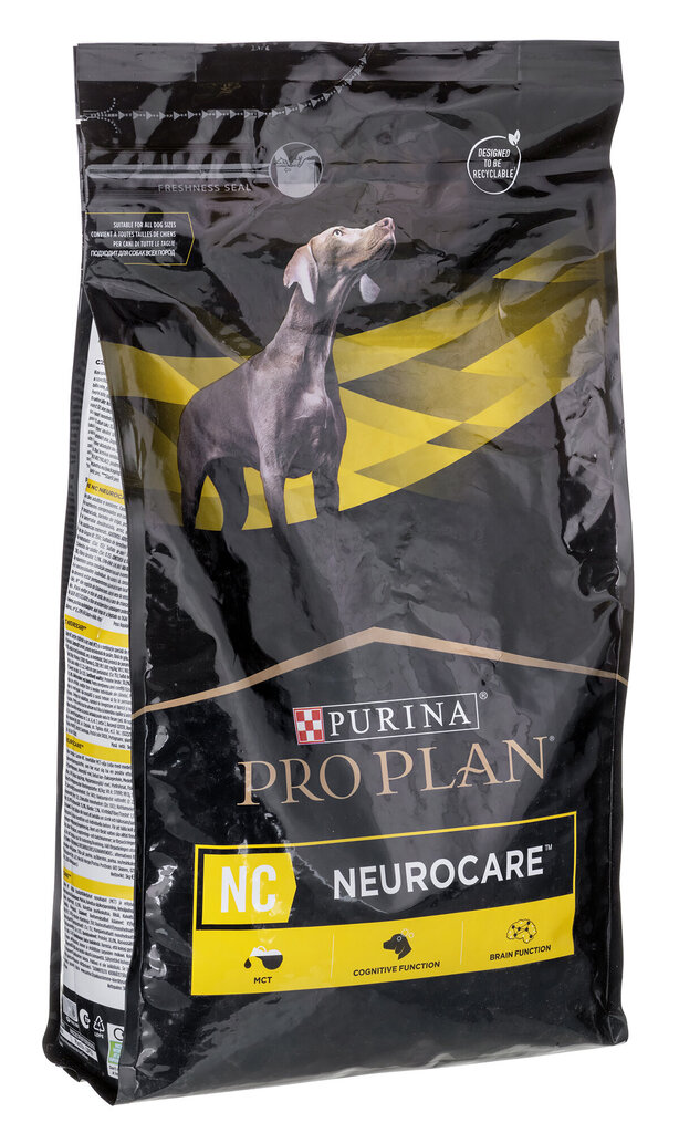 Purina Pro Plan Canine Nc Neurocare aikuisille koirille, 3 kg hinta ja tiedot | Koiran kuivaruoka | hobbyhall.fi