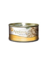 Applaws Natural Cat Food kananlihalla, 6x156 g hinta ja tiedot | Kissanruoka | hobbyhall.fi