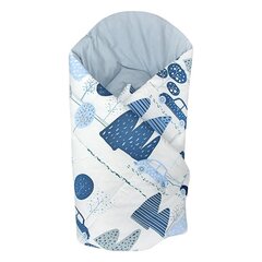 Makuupussi Ankras Cars, sininen/sininen, 80x80 cm hinta ja tiedot | Vauvan tyynyt ja peitot | hobbyhall.fi