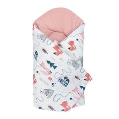 Makuupussi Ankras Fox, roosa, 80x80 cm hinta ja tiedot | Vauvan tyynyt ja peitot | hobbyhall.fi