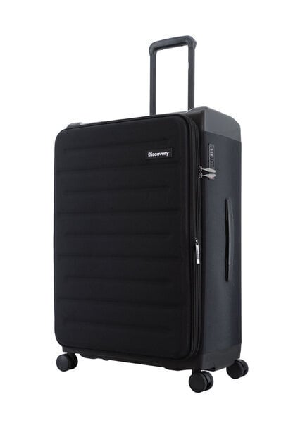 Suuri matkalaukku, 75 x 50 x 31 cm musta hinta ja tiedot | Matkalaukut ja -kassit | hobbyhall.fi