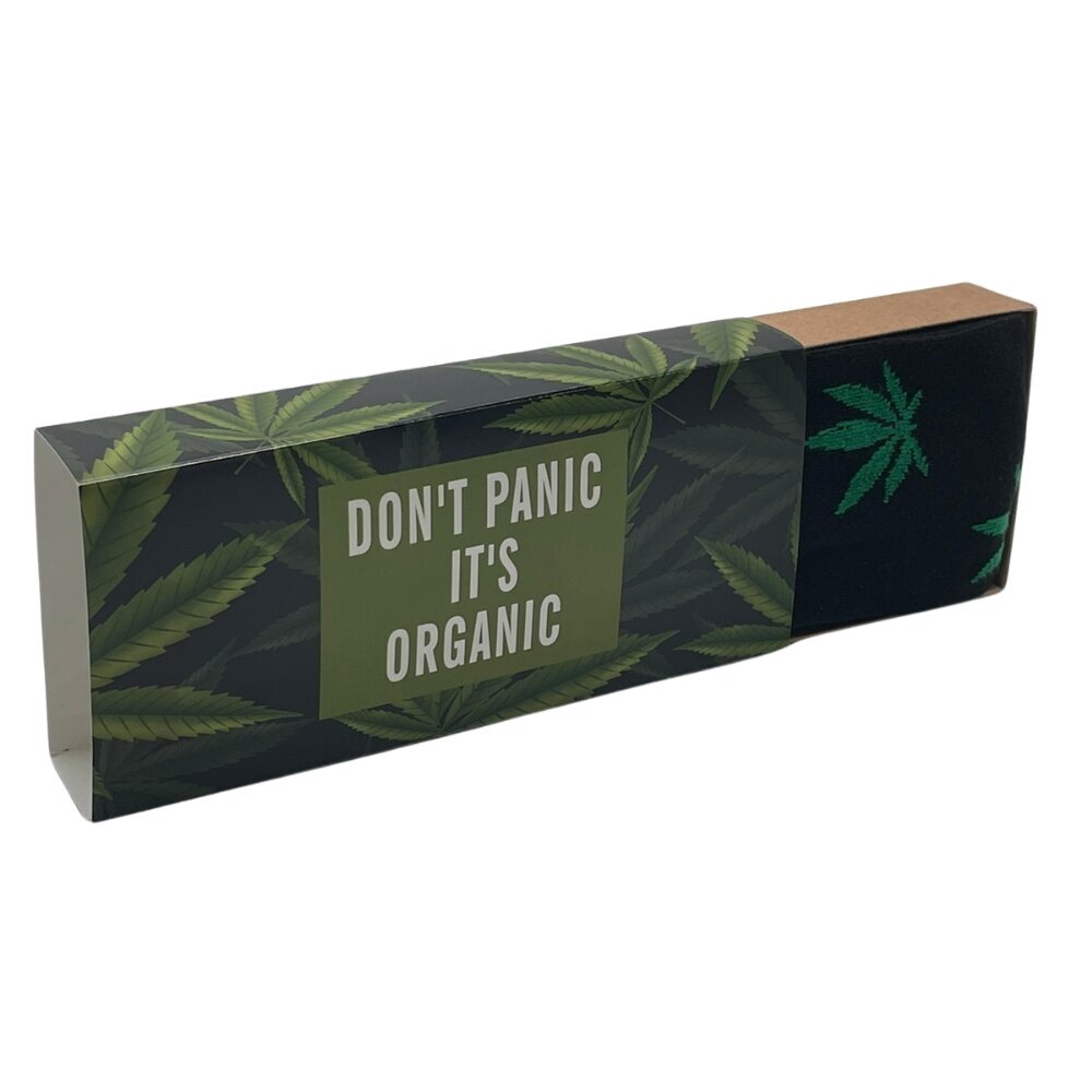 Sukat lahjapakkauksessa Don't Panic, Organic, 2 paria hinta ja tiedot | Hauskat sukat | hobbyhall.fi