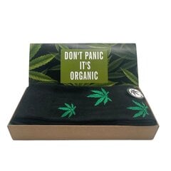 Sukat lahjapakkauksessa, Don't Panic, Organic, 2 kpl hinta ja tiedot | Hauskat sukat | hobbyhall.fi