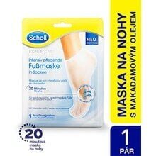 Ravitseva jalkanaamio macadamiaöljyllä, Expert Care (Foot Mask), 1 pari hinta ja tiedot | Vartalovoiteet ja -emulsiot | hobbyhall.fi