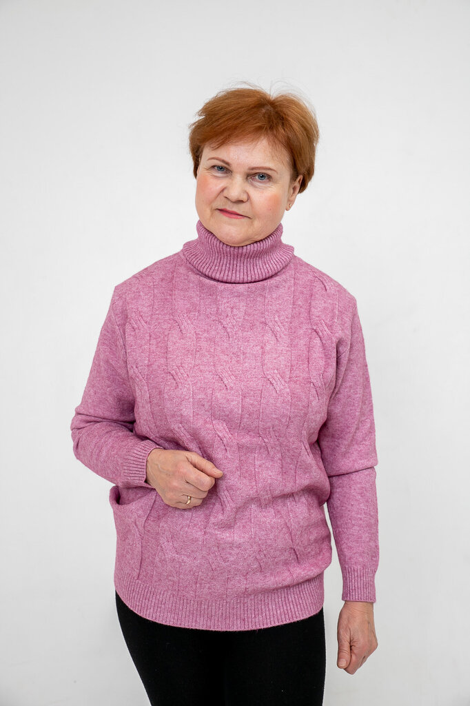 Naisten pusero, vaaleanpunainen hinta ja tiedot | Naisten neulepuserot | hobbyhall.fi