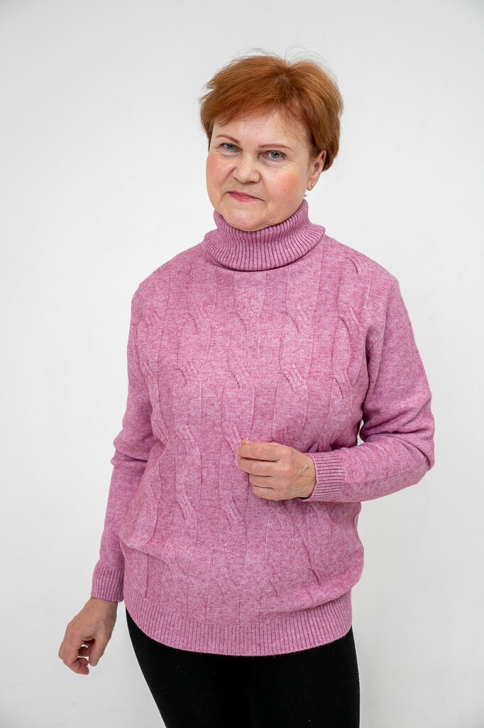 Naisten pusero, vaaleanpunainen hinta ja tiedot | Naisten neulepuserot | hobbyhall.fi