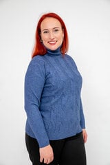 Naisten pusero, sininen hinta ja tiedot | Naisten neulepuserot | hobbyhall.fi