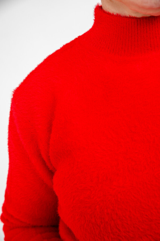 Naisten pusero, punainen hinta ja tiedot | Naisten neulepuserot | hobbyhall.fi