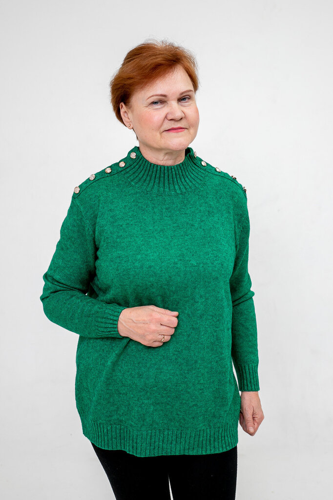 Naisten pusero, vihreä hinta ja tiedot | Naisten neulepuserot | hobbyhall.fi