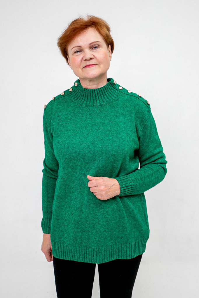 Naisten pusero, vihreä hinta ja tiedot | Naisten neulepuserot | hobbyhall.fi