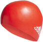 Adidas Uima Hattu Sil 3s Cap Y Red HE5081 hinta ja tiedot | Uimalakit | hobbyhall.fi