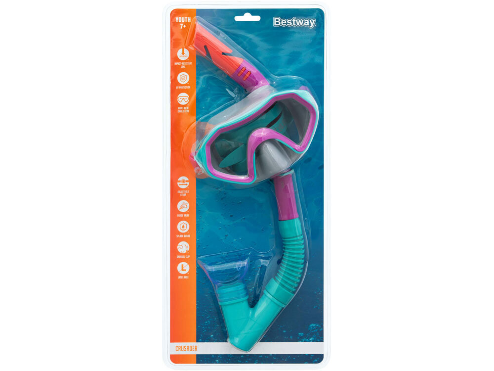 Bestway Hydro Swim sukellussetti, vaaleanpunainen hinta ja tiedot | Snorklaussetit | hobbyhall.fi