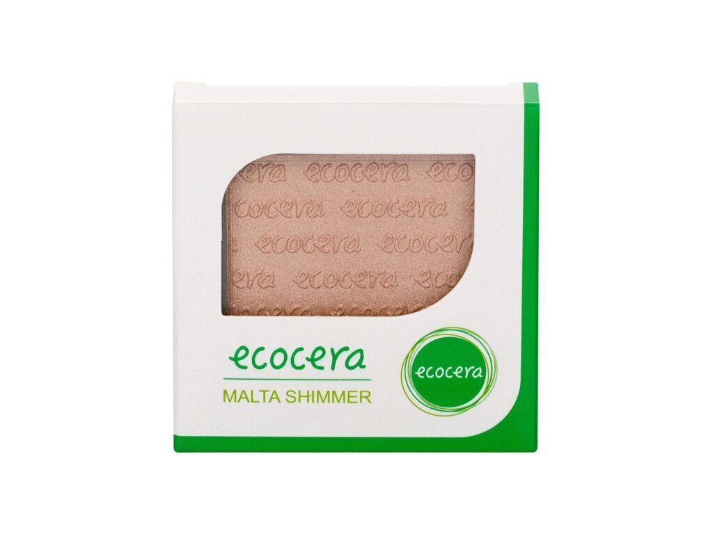 Hehkuva aine, Ecocera Shimmer, Malta, 10 g hinta ja tiedot | Aurinkopuuterit ja poskipunat | hobbyhall.fi