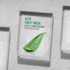 Kosteuttava arkkinaamio aloeella Eunyul Aloe Sheet Mask, 22ml hinta ja tiedot | Kasvonaamiot ja silmänalusaamiot | hobbyhall.fi