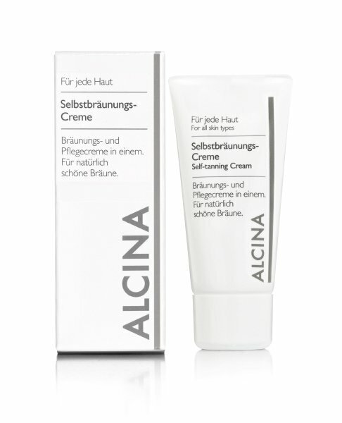 Itseruskettava voide Alcina Self-Tanning Cream, 50 ml hinta ja tiedot | Itseruskettavat voiteet | hobbyhall.fi