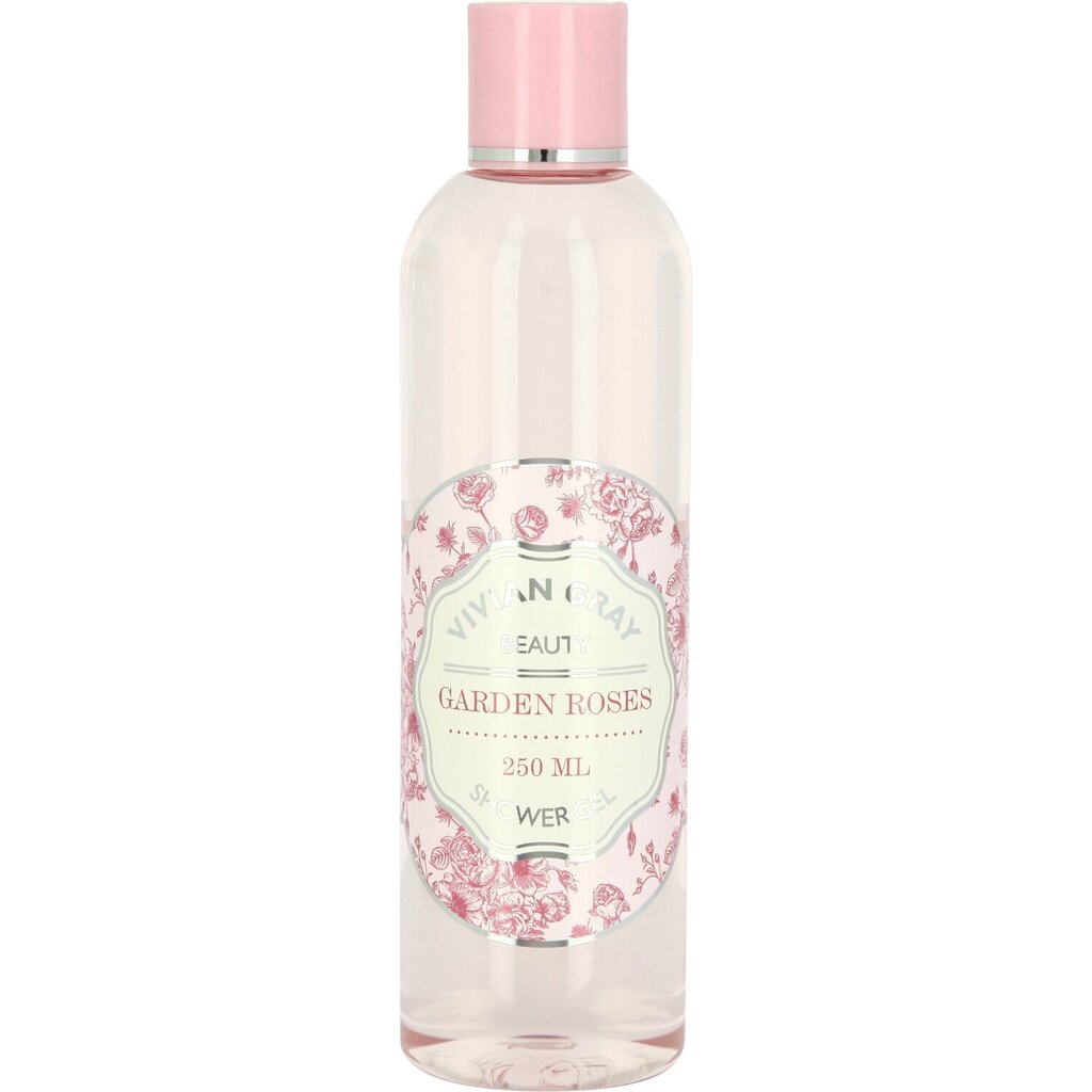 Suihkugeeli Vivian Gray Naturals Garden Rose, 250 ml hinta ja tiedot | Suihkusaippuat ja suihkugeelit | hobbyhall.fi