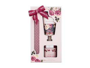 Setti Baylis & Harding Royale Garden: käsivoide, 50 ml + liotusaine, 70 g + kynsiviila hinta ja tiedot | Vartalovoiteet ja -emulsiot | hobbyhall.fi