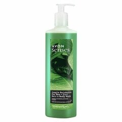 Suihkugeeli-shampoo miehille Avon Senses Jungle Rainburst For Men 2in1, 720 ml hinta ja tiedot | Suihkusaippuat ja suihkugeelit | hobbyhall.fi