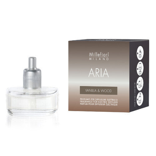 Täyttö Aria diffuusorille Millefiori Milano Electric Refill Vanilla & Wood, 20 ml hinta ja tiedot | Huonetuoksut | hobbyhall.fi