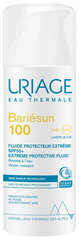 Kasvoemulsio Uriage Bariésun 100 Extreme Protective Fluid SPF50+, 50 ml hinta ja tiedot | Aurinkovoiteet | hobbyhall.fi