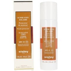 Auringon vartaloöljy SPF 15:llä Sisley Super Soin Solaire Summer Body Oil, 150 ml hinta ja tiedot | Aurinkovoiteet | hobbyhall.fi