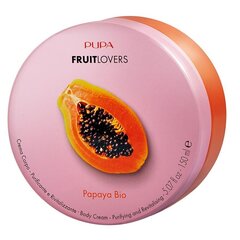Vartalovoide Pupa Milano Fruit Lovers Body Cream Papaya, 150 ml hinta ja tiedot | Vartalovoiteet ja -emulsiot | hobbyhall.fi
