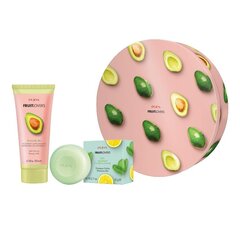 Lahjasetti Pupa Fruit Lovers Avocado naisille: suihkugeeli, 200 ml + kiinteä shampoo, 60 g hinta ja tiedot | Suihkusaippuat ja suihkugeelit | hobbyhall.fi