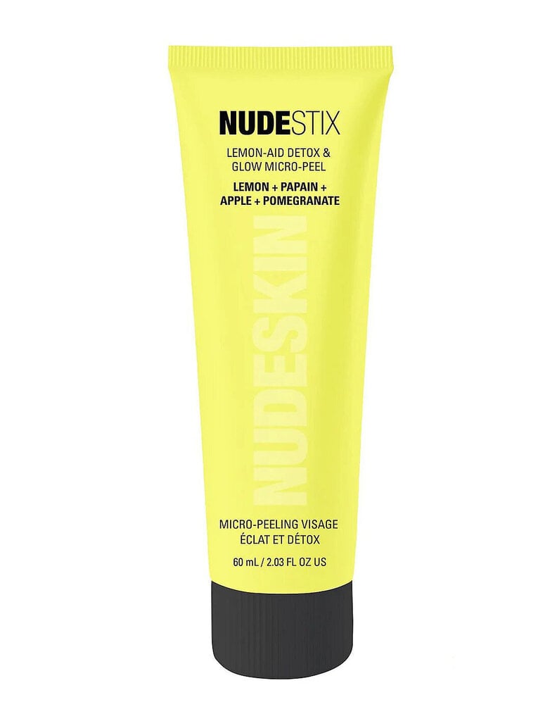 Irrotettava kasvonaamio Nudestix Lemon-Aid Detox & Glow Micro Peel, 60 ml hinta ja tiedot | Kasvonaamiot ja silmänalusaamiot | hobbyhall.fi