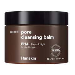 Hanskin Pore Cleansing Balm BHA, 80 g hinta ja tiedot | Kasvojen puhdistusaineet | hobbyhall.fi