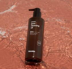 Öljykasvovesi Hanskin Pore Cleansing Oil BHA, 300 ml hinta ja tiedot | Kasvojen puhdistusaineet | hobbyhall.fi