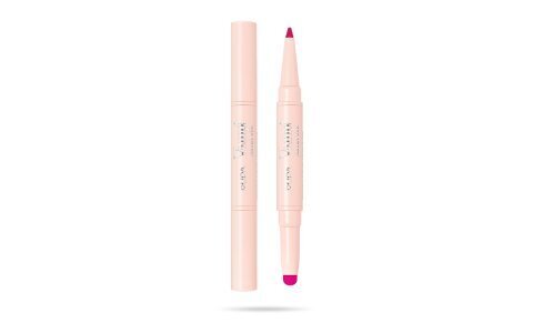Huulipuna-kynä Pupa Vamp! Creamy Duo Lip Pencil & Shiny Lipstick 009 Flamingo Fuchsia, 1 g hinta ja tiedot | Huulipunat, huulikiillot ja huulirasvat | hobbyhall.fi