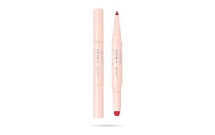 Huulipuna-kynä Pupa Vamp! Creamy Duo Lip Pencil & Shiny Lipstick 010 True Red, 1 g hinta ja tiedot | Huulipunat, huulikiillot ja huulirasvat | hobbyhall.fi