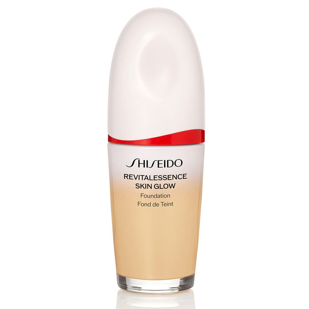 Meikkivoide Shiseido Revitalessence Skin Glow SPF30, pellava/220, 30 ml hinta ja tiedot | Meikkivoiteet ja puuterit | hobbyhall.fi