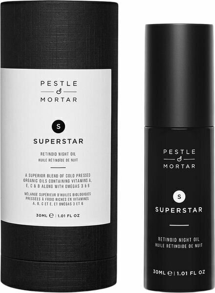Yökasvoseerumi Pestle & Mortar Superstar Retinoid Night Oil, 30 ml hinta ja tiedot | Kasvoöljyt ja seerumit | hobbyhall.fi