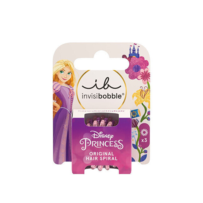 Hiusside Invisibobble Kids Original Disney Rapunzel, 3 kpl. hinta ja tiedot | Hiustarvikkeet | hobbyhall.fi