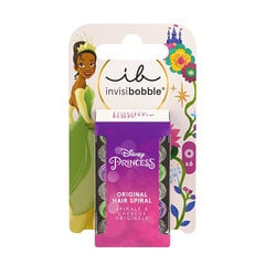 Hiusside Invisibobble Kids Original Disney Tiana, 6 kpl. hinta ja tiedot | Hiustarvikkeet | hobbyhall.fi