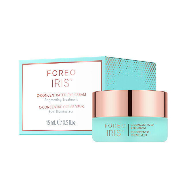 Kirkastava silmänympärysvoide Foreo Iris™ C-Concentrated Brightening Eye Cream, 15 ml hinta ja tiedot | Silmänympärysvoiteet ja seerumit | hobbyhall.fi