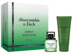 Hajuvesi Abercrombie & Fitch Away Weekend EDT miehille, 50 ml + suihkugeeli ja shampoo 2in1, 200 ml hinta ja tiedot | Abercrombie & Fitch Hajuvedet ja kosmetiikka | hobbyhall.fi