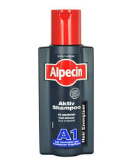 Aktiivisesti vahvistava shampoo Alpecin A1 250 ml hinta ja tiedot | Shampoot | hobbyhall.fi