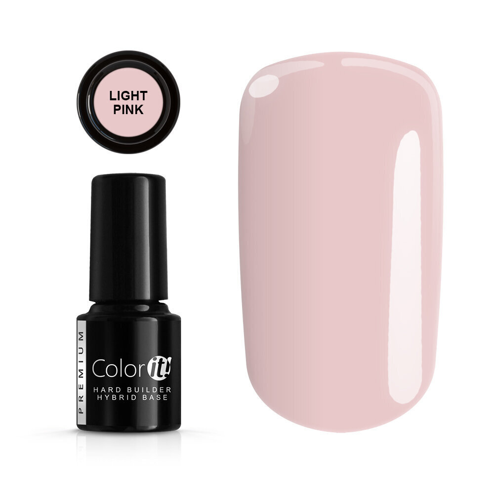 Silcare Color It Premium Hybridi Pohja Hard Light Pink 6g hinta ja tiedot | Kynsilakat ja kynsienhoitotuotteet | hobbyhall.fi