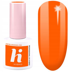 Hi Hybridlakka #110 Neon Orange 5ml hinta ja tiedot | Kynsilakat ja kynsienhoitotuotteet | hobbyhall.fi