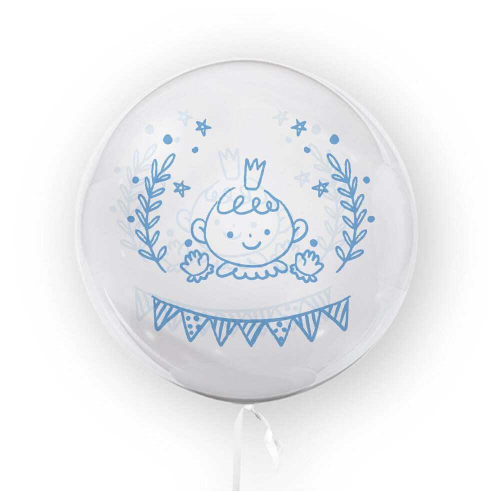 TUBAN Ilmapallo syntymäpäiväjuhliin, vauvakutsuille, 45cm hinta ja tiedot | Ilmapallot | hobbyhall.fi