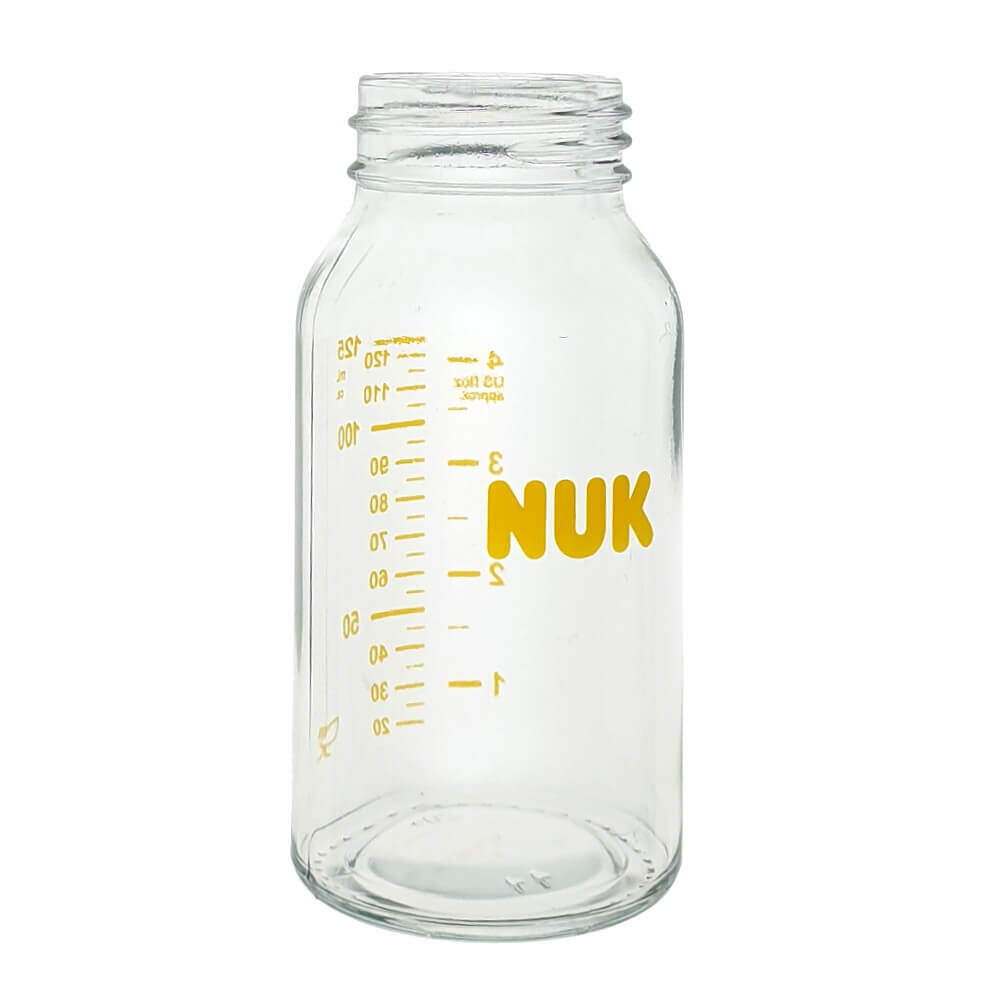 NUK MEDICPRO Lasipullo kierteellä monikertakäyttöiseen sterilointiin 125ml hinta ja tiedot | Tuttipullot ja tarvikkeet | hobbyhall.fi