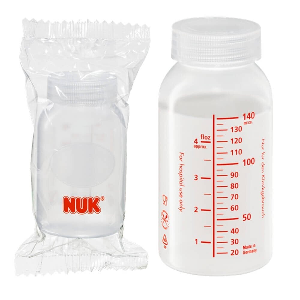 NUK MEDICPRO Kertakäyttöinen, steriili pullo PP-korkilla 140 ml hinta ja tiedot | Tuttipullot ja tarvikkeet | hobbyhall.fi