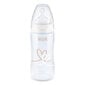 NUK FC+, Pullo anti-colic con sensore 300ml + succhietto 0-6m CUORE BIANCO hinta ja tiedot | Tuttipullot ja tarvikkeet | hobbyhall.fi