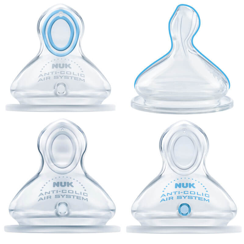 NUK FC+, Pullo anti-colic con sensore 300ml + succhietto 0-6m CUORE BIANCO hinta ja tiedot | Tuttipullot ja tarvikkeet | hobbyhall.fi