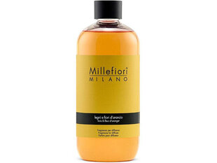 Lisäys kodin tuoksulle Millefiori Milano Legni E Fiori D'Arancio, 500 ml hinta ja tiedot | Huonetuoksut | hobbyhall.fi