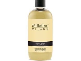 Lisäys kodin tuoksulle Millefiori Milano Honey&Sea Salt, 500 ml hinta ja tiedot | Huonetuoksut | hobbyhall.fi