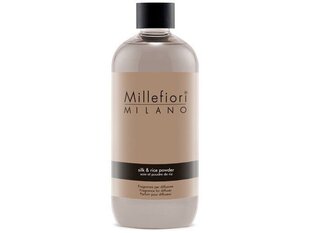 Lisätty kodin tuoksu Millefiori Milano Silk&Rice Powder, 250 ml hinta ja tiedot | Huonetuoksut | hobbyhall.fi