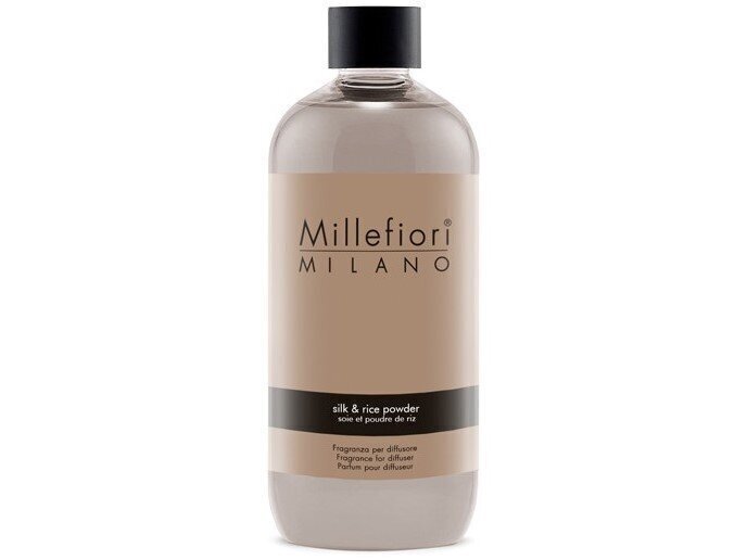 Lisätty kodin tuoksu Millefiori Milano Silk&Rice Powder, 250 ml hinta ja tiedot | Huonetuoksut | hobbyhall.fi